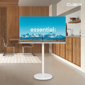 무빙큐빅스 X2시리즈 삼탠바이미 거치대 이동식 tv 거치대 대형 tv스탠드 최대43인치 거치가능 다용도 스탠드 삼텐바이미 스탠바이미