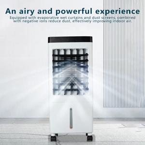에어컨 팬 대형 바람 강력한 냉각 모바일 냉각기는 원격으로 시간을 설정할 수 있습니다 중앙 에어컨 220V 10L
