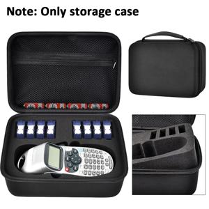 DYMO LetraTag LT-100H 라벨 메이커용 보호 케이스 - 편리한 메쉬 포켓으로 프린터, 라벨 테이프 및 액세서리를 보관할 수 있음