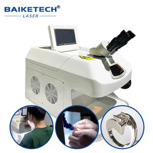 80W 고화질 현미경 금은동 반지 목걸이용 YAG 데스크탑 레이저 보석 용접기