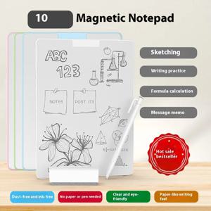 10인치 자석 드로잉 보드, 부분적으로 지울 수 있는, 쓰기, 그리기 및 스케치용 어린이 가정용 필기 보드