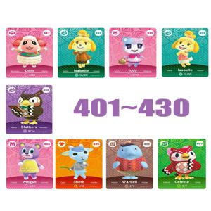 Villager Card 401-437 호환 스위치 NS WIIU Animals Crossing Amxxbo 게임 카드 태그 NFC 동물 세트 Raymond Sasha Shino