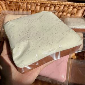 끈적끈적한 마시멜로 민트 초콜릿 빵 스퀴시 슬로우 라이징 빵 부드럽고 촉촉한 스퀴즈 장난감 스트레스 해소 핸드 릴렉싱 토이