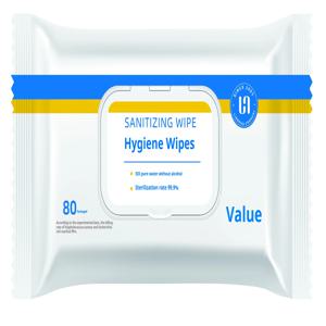 80팩 위생 클렌징 물티슈: 임산부 안전 및 유아용 순한 가정용 물티슈