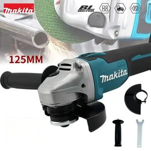 2025 마키타 18V 125mm DGA404 브러시리스 리튬 전기 앵글 그라인더 충전식 절단기 고출력 연마기