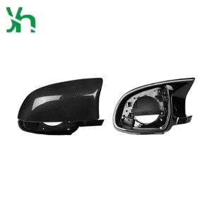BMW X5M X6M F85 F86 (2015-2019) 외부 액세서리 교체용 드라이 카본 파이버 사이드 미러 커버