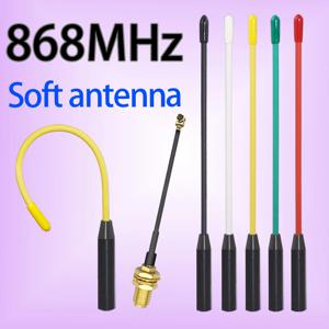 LoRa WAN 868MHz 863-870MHz 869MHz 소프트 안테나 옴니 하이 게인 SMA 커넥터 모듈 U.FL-1 메쉬타스틱 원격 제어 NB-iot용