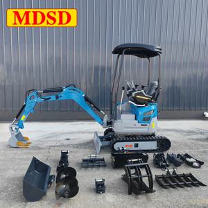 맞춤형 0.8-3톤 미니 굴삭기 쿠보타 엔진 CE EPA 크롤러 굴착기 다기능 농장 굴착기 무료 배송 빠른 배송