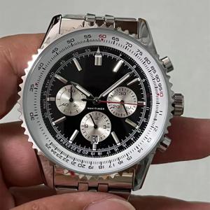 패션 비즈니스 다기능 스포츠 크로노그래프 오리지널 브랜드 럭셔리 캘린더 남성용 시계 클래식 쿼츠 시계 AAA 시계