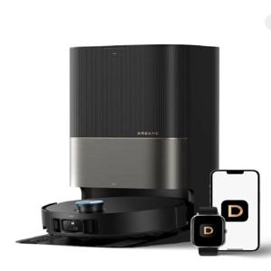 크리스마스 특가 드림 X50 울트라 로봇 청소기 및 물걸레, 자동 먼지 비움 및 물걸레 자가 세척 기능, 20,000Pa 흡입력, 장애물 회피