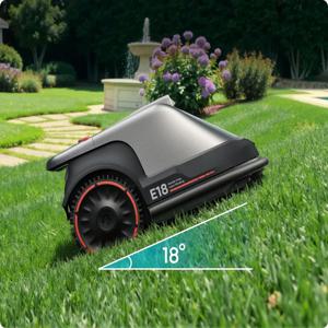 새로운 오리지널 유피 E15 로봇 잔디깎이, 최대 0.2 에이커, 무선 로봇 잔디깎이 내비게이션 2개 구매 시 1개 무료