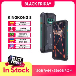 견고한 방수 스마트폰, 안드로이드 13, Cubot KingKong 8, 옥타코어, 12GB RAM(6 + 6GB), 256GB ROM, 10600mAh, 48MP 카메라, NFC, IP68
