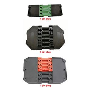 버너 소켓 4 6 7 PIN 플러그 BR-BT Baltur 오일 버너 연소 버너 예비 부품