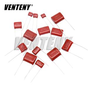 10PCS 63V 100V 250V 400V 450V 630V 2000V CBB 폴리프로필렌 필름 커패시터 101 103 104 105 125J 221 222 223 224 225 332 333 334