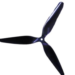 HQ Macroquad Prop 10X5X3 9X5X3 1050/9050 10인치 9인치 3 블레이드 FPV 드론용 검정색 탄소 강화 나일론 프로펠러