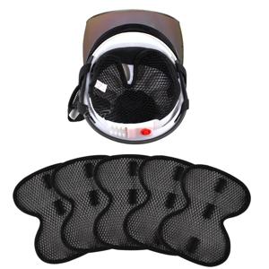오토바이 헬멧 삽입 라이너 캡 쿠션 패드 통기성 빠른 건조 땀 흡수 헬멧 절연 라이닝 패드