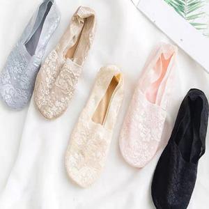 보이지 않는 레이스 양말, 편안한 양말, 5 켤레