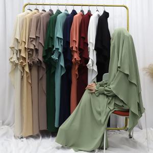 라마단 겸손한 이슬람 여성 드레스 Headscarf Abaya 모로코 Kaftan 두바이 터키 Abayas 이슬람 Vestidos 아랍 긴 가운 Jalabiya