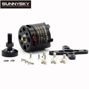 Sunnysky X2212 980KV/1250KV/KV1400/2450KV 2-4S RC 멀티 로터 항공기 곡예 쿼드콥터용 브러시리스 모터(짧은 샤프트)