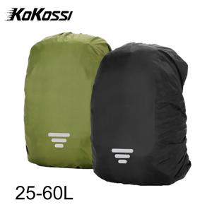 KoKossi 방수 배낭 레인 커버, 야외 스포츠 레인 커버 케이스 가방, 야외 캠핑 하이킹 먼지 커버, 책가방, 25-60L