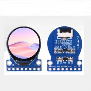 0.71 인치 TFT LCD 화면 GC9D01 작은 화면 160*160 베어 스크린 LCD 직렬 포트 원형 스크린 SPI 디스플레이