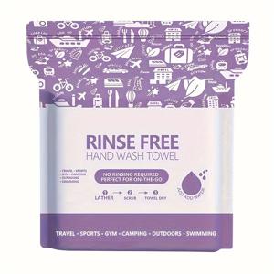 25개/75개 30*30cm 일회용 폼 핸드 타월 및 목욕 타월, 무헹굼 비누 타월, 헹굼 필요 없음, 물만 추가하면 됨, 거품 생성, 거품 제거, 여행, 야외 활동, 캠핑, 수영, 피트니스 및 바디 케어에 적합