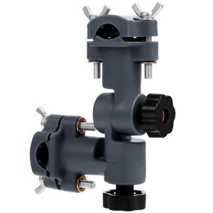 낚시 우산 스탠드 파라솔 의자 마운트 조절 가능한 손잡이 소켓 직경 단단히 삽입 된 각도 조정 손가락 나사 너트