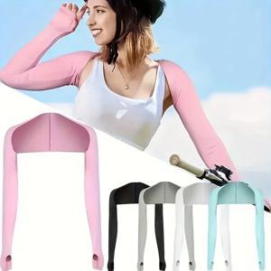 골프 선스크린 숄 슬리브 야외 사이클링 어깨 여성용 스포츠 슬리브