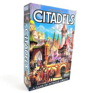 Citadels Royal Architects Clash 중세 도시 건설 전략 2~8인용 블러핑 게임 가족 및 성인 하이브리드 60분