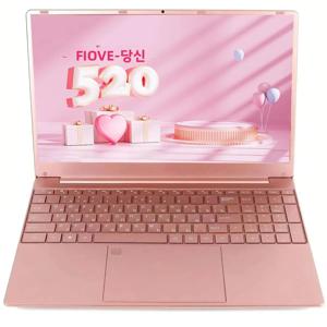 핑크 15.6인치 노트북 윈도우 11 인텔 셀러론 N5095 16GB RAM 1TB SSD 2.4G+5G 듀얼 밴드 와이파이 울트라 슬림 베젤 디스플레이