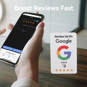 1pcs 13.56MHz Ntag213 안드로이드/iPhone 용 Google 리뷰 카드 탭 URL 쓰기 소셜 비즈니스 리뷰 카드 표준 NFC Instagram