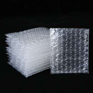 50PCS 멀티 사이즈 버블 가방 투명 버블 메일러 쿠션 랩 파우치 플랫 입 버블 봉투 쥬얼리 포장 가방