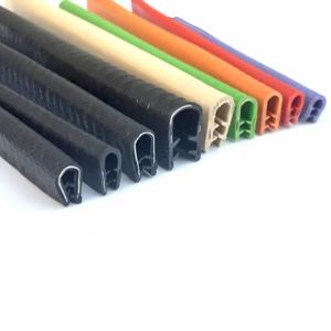 1/3/5M U 자형 씰링 스트립 고무 에징 스테인레스 스틸 에지 씰링 Protectio 도어 씰 스트립 자동차 씰 스트립