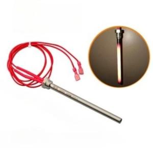 220V 300W 350W 카트리지 저항 점화기 핫로드 3/8 나사 나무 펠릿 스토브 전기 벽난로용