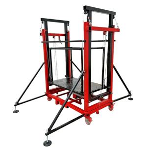전동 유압 비계 테이블 리프팅 장비 사다리 이동식 알루미늄 전동 리프팅 비계 (페인트용, CE 인증)