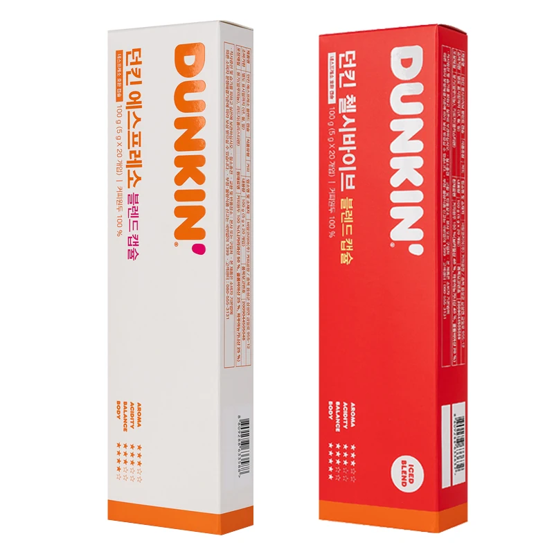 ＆네스프레소 호환 커피캡슐 [던킨 에스프레소20입+첼시바이브20입] _20251020