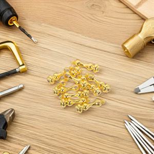 가구용 금속 연결부 갤러리 스핀들 10개, 유리 난간 포스트 캡, 와인 캐비닛 가구 하드웨어 액세서리