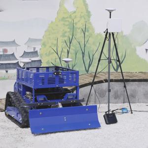 맞춤형 정원 농장 완전 자동 원격 제어 크롤러 잔디깎이 GPS 잔디 분쇄기 지능형 잔디깎이 로봇