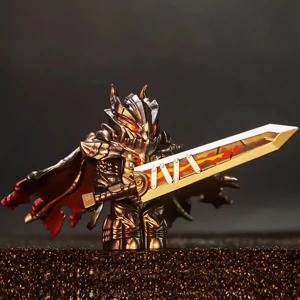 중세 원탁기사단 조립 호환 블록 베르세르크 가츠 퍼즐 액션 피규어 모델 블록 인형 장난감 선물