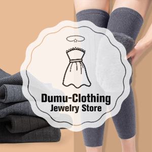 1쌍 토끼털 캐시미어 무릎 보호대 겨울 노인용 추위 방지 관절염 무릎 보호대 보온 두꺼운 무릎 보호대