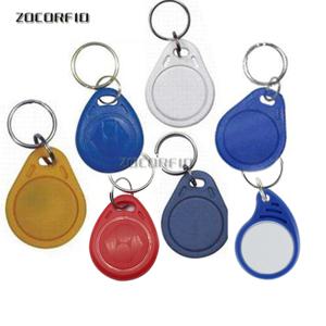 RFID IC keyfobs 13.56 MHz 키체인 NFC 키 태그 스마트 액세스 제어 시스템용 ISO14443A MF 1k 토큰 태그