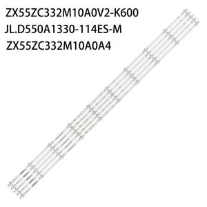 LED 백라이트 스트립 10 램프 ZX55ZC332M10A0A4 ZX55ZC332M10A0V2-K600 JL.D550A1330-114ES-M TVB55R4PR004 K55EMC3030T0510R64K