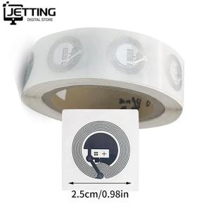 NFC 태그 NTAG 213 스티커, 아이폰 13.56 MHZ 25mm 칩 범용 라벨 RFID 태그 및 모든 NFC 휴대폰 144/504/888 바이트, 10 개