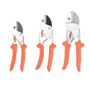 SK5 강철 정원 가지 치기 Secateurs 원예 과일 나무 가위 인체 공학적 손잡이 원예 가위 분재 커터 1pc