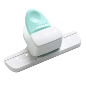 KW-trio 9027 루즈 리프 홀 펀치, 데일리 플래너, A8 미니, A7, A7 포켓, A6 용 조정 가능한 3 홀 페이퍼 펀처