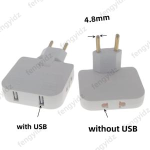 3 in 1 EU 전원 소켓 플러그 어댑터 접이식 미국-EU 여행용 어댑터 전원 변환기 KR 플러그 전기 소켓 AC 콘센트