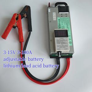 3-15V 3-100A 12V 100A 60A 조정 가능한 충전기 14.6V 100A 12.6v 50A 20A 리튬 이온 배터리 납 산성 배터리 용 리튬 폴리머