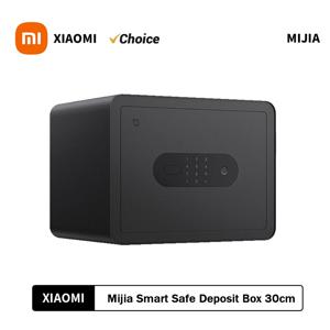 2025 Xiaomi Mijia 스마트 안전 금고 지문 잠금 해제 Mijia App 65Mn 안티 드릴링 강판 진동 경고