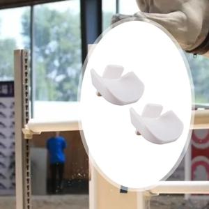 2개입 경기용 핀리스 점프 컵 교체 도구 부품 승마 액세서리, 승마 용품 장애물 폴 컵 홀더