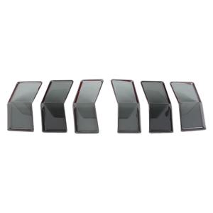 포드 머스탱 GT S650 2024 2025 미등 렌즈 커버 스모크 블랙 용 테일 라이트 램프 가드 커버 트림